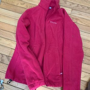 Pink Columbia fleece